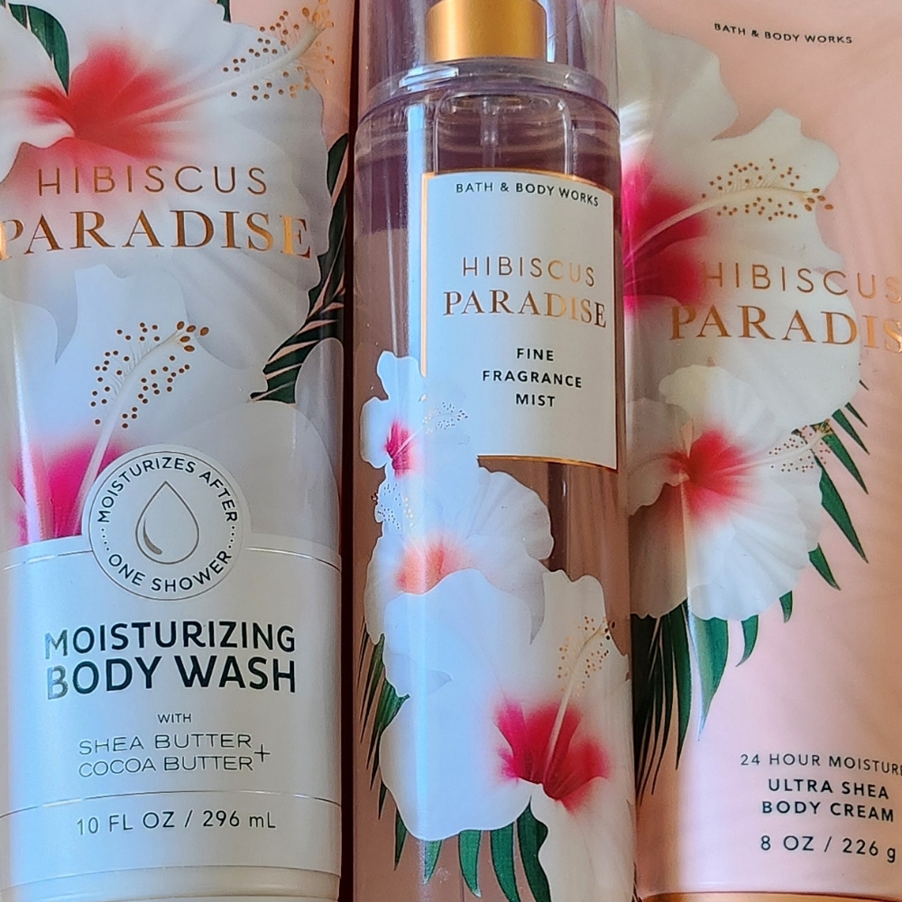 Bath & Body Works Hibiscus Paradise Set
